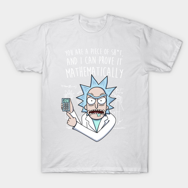 Rick Mathematically T-Shirt-TOZ